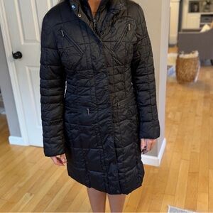 NWT Apt. 9 Women's Black Quilted Puffer Coat
